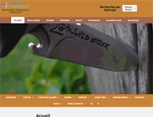 Tablet Screenshot of couteaux-collection.com